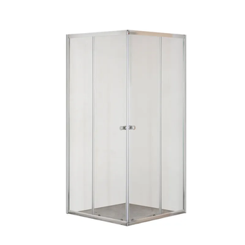 Душова кабіна без піддону Mixxus CUBIC SC01-90x90x185-TR CHROME прозоре скло 4мм (MI6906) MI6906 фото
