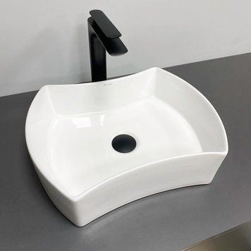 Умивальник накладний VBI TALONE WHITE (VBI-017400) VBI-017400 фото