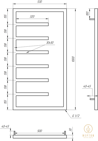 Сушка для рушників Combo DRY (GA-1405-1) GA-1405-1 фото