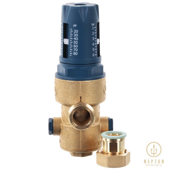 Редуктор давления Roho R1202-050 - 1/2" НН, PN25 (1-6 бар) мембранный (RO0145) RO0145 фото