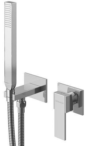 Набір гігієнічного душу KOHLMAN EXCELENT CHROME QW135H фото