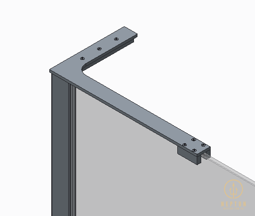 Душевая перегородка Koer SR SP02-100x200-TR-01 Walk-In прозрачное стекло Easy Clean 8мм, хром (KR5395) KR5395 фото