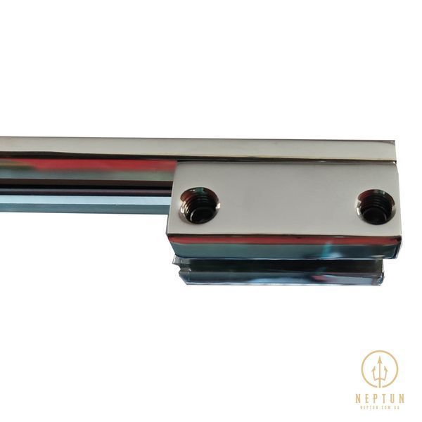 Душевая перегородка Koer SR SP02-100x200-TR-01 Walk-In прозрачное стекло Easy Clean 8мм, хром (KR5395) KR5395 фото