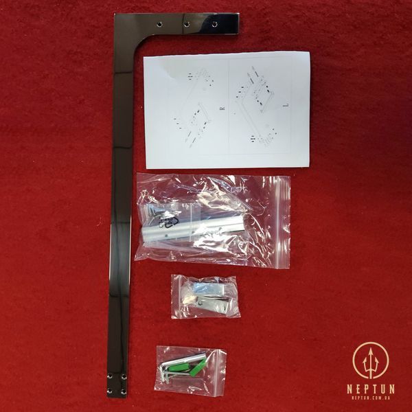 Душевая перегородка Koer SR SP02-100x200-TR-01 Walk-In прозрачное стекло Easy Clean 8мм, хром (KR5395) KR5395 фото
