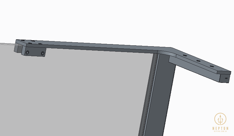 Душевая перегородка Koer SR SP02-100x200-TR-01 Walk-In прозрачное стекло Easy Clean 8мм, хром (KR5395) KR5395 фото