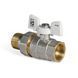 Кран з американкою 3/4" (Koer KR.227.W) білий (KR0097) KR0097 фото 3