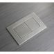Панель змиву Koer KT-0612-02 240x160x10mm з нержавіючої сталі, кнопка квадратна SUS304 (KR6120) KR6120 фото 5
