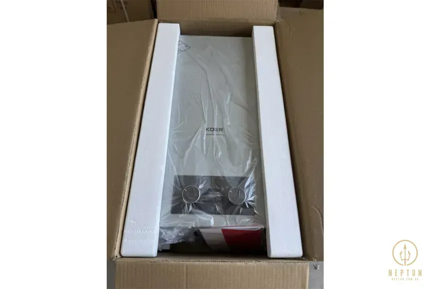 Газова колонка дим. Koer KWH.G0110 GRAY (KR5555) KR5555 фото