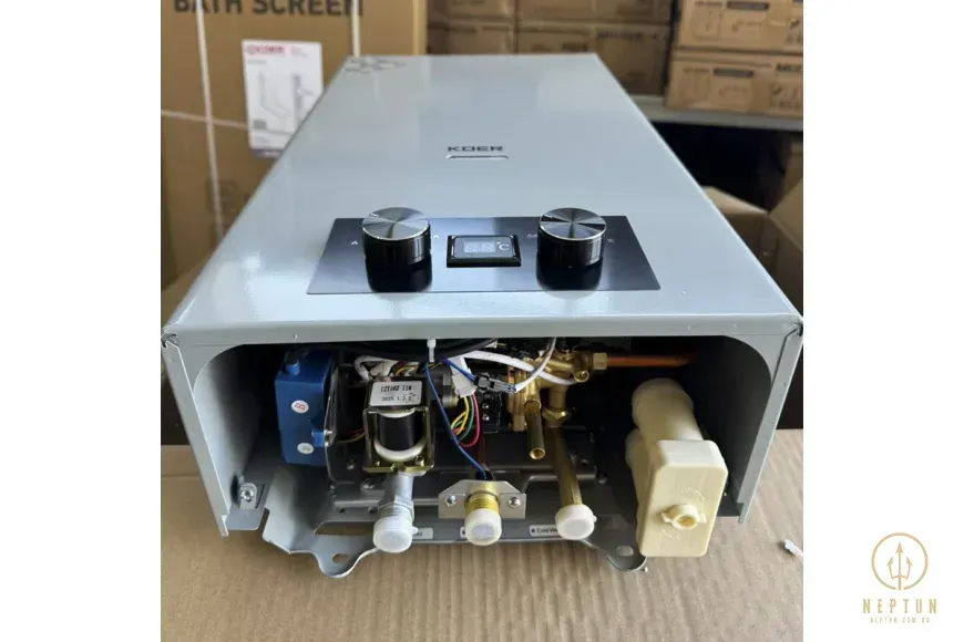 Газова колонка дим. Koer KWH.G0110 GRAY (KR5555) KR5555 фото