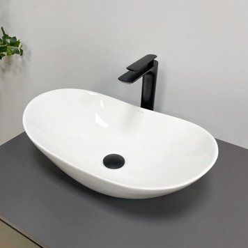 Умивальник накладний VBI TURIN S WHITE (VBI-011515) VBI-011515 фото