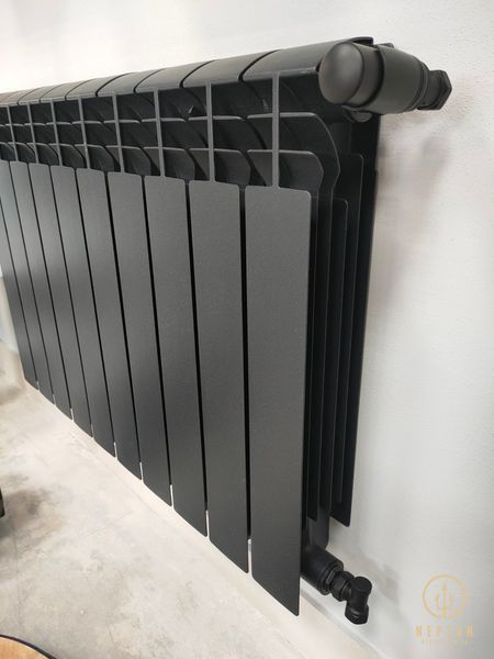 KOER 100 Bimetal-500 ULTRA BLACK радіатор секційний біметалевий (KR5132) KR5132 фото