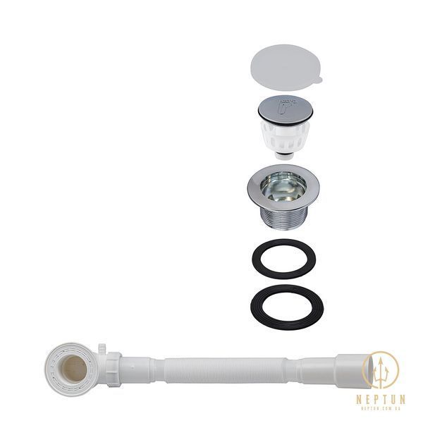 Бокс душовий без гідромасажу Mixxus STRONG SB02-90x90x215-FB SATIN з низьким піддоном (MI6886) MI6886 фото