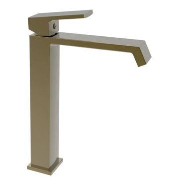Змішувач для умивальника Haiba GAUDI 001 (HIGH) BRUSHED GOLD (HB9597) HB9597 фото