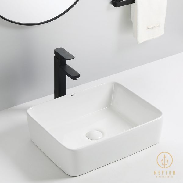 Раковина накладная Mixxus Premium QUADRO-0103 480х370х130mm (MP6514) MP6514 фото
