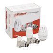 Комплект для подключения радиатора Koer SET-11 - 1/2"x1/2" (угловой) с термоголовкой ВН (KR3175)