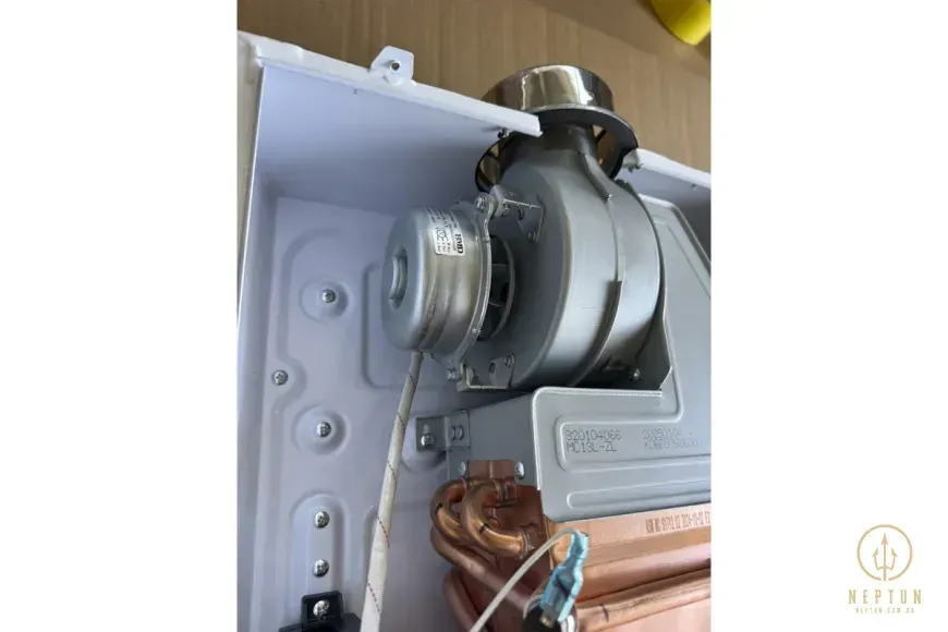 Газовая колонка KOER KWH.G0312 TURBO WHITE турбированная 12 л/мин, цвет белый (KR5557) KR5557 фото