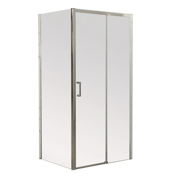 Душова кабіна без піддону Mixxus Premium DIVERSE SC03-100x80x195-TR Chrome прозоре скло 6мм (MI6865) MI6865 фото