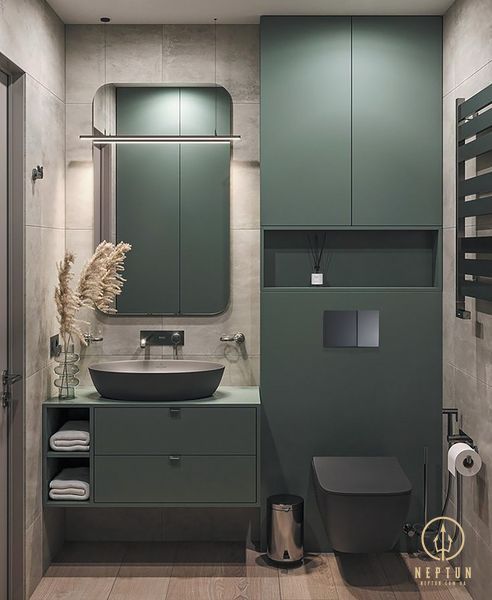 Панель змиву Koer KT-0610-05 240x160x32mmmm пластикова, кнопка квадратна (колір чорний матовий) (KR6136) KR6136 фото
