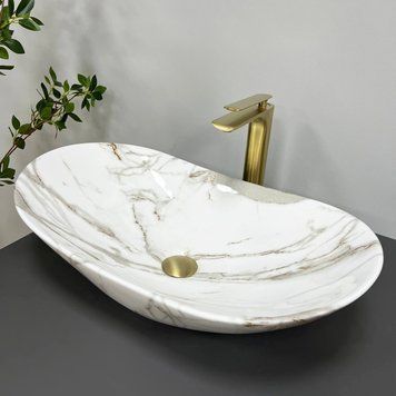 Умивальник накладний VBI TURIN LAVA GLOSSY (VBI-011506) VBI-011506 фото