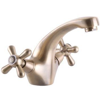 Смеситель для умывальника Haiba Dominox 161 Бронзовый (HB3937) HB3937 фото
