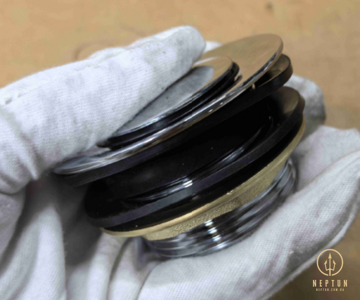 Донний клапан для ванни Koer PW-06-01 1 1/2'' автоматичний СLICK-СLACK (Колір хром) (KR5799) KR5799 фото