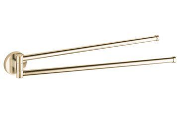 Вішалка для рушників VBI VENUS BRUSH GOLD поворотна подвійна VBI-040018BG фото