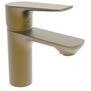 Змішувач для умивальника Haiba Milano 001 BRUSHED GOLD (HB9619) HB9619 фото