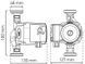 Koer KP.GRS-25/6-180 Насос циркуляційний (KP0249) KP0249 фото 3