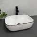 Умивальник (раковина) VBI RAVENNA WHITE BLACK EDGE накладний VBI-011224 фото 5