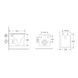 Унітаз підвісний Mixxus Premium Quadro-0302-R 530x360x365mm, система змиву Rimless (MP6454) MP6454 фото 10