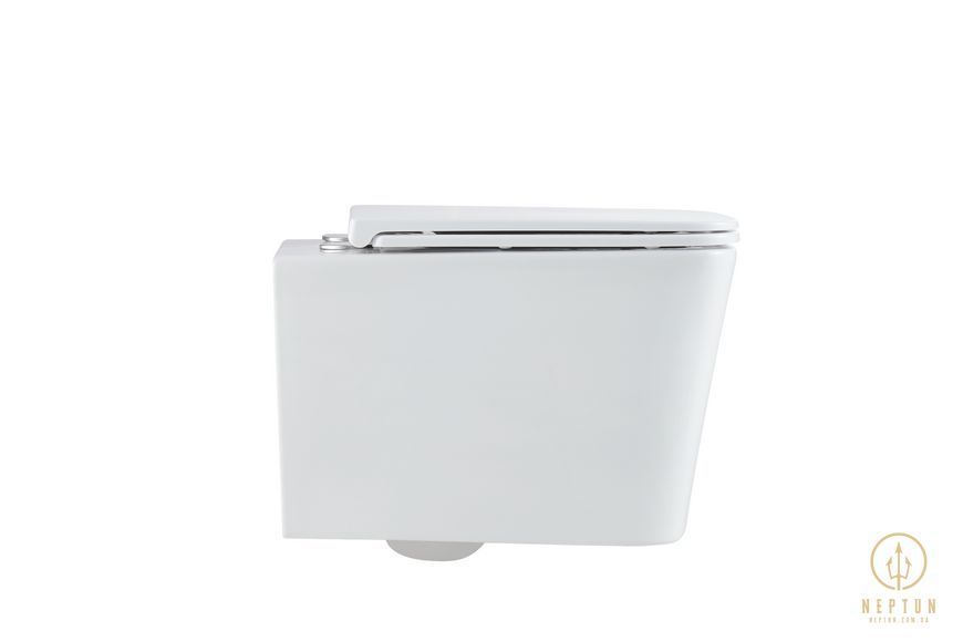 Унітаз підвісний Mixxus Premium Quadro-0302-R 530x360x365mm, система змиву Rimless (MP6454) MP6454 фото