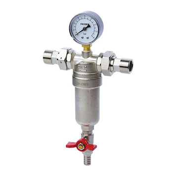 Фільтр самоочисний з манометром Koer KR.1250 - 1'' (KR5781) KR5781 фото