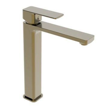 Змішувач для умивальника Haiba KUBUS 001 (HIGH) BRUSHED GOLD (HB9623) HB9623 фото