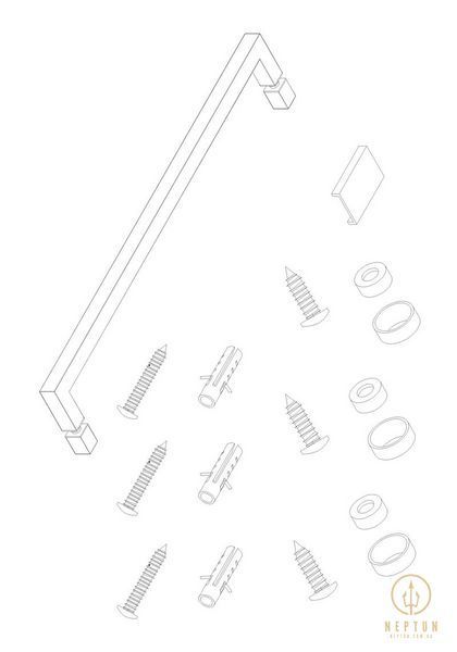 Шторки скляні на ванну Koer SR BS02-80x140-TR-01 прозоре скло 6мм, хром (KR5401) KR5401 фото