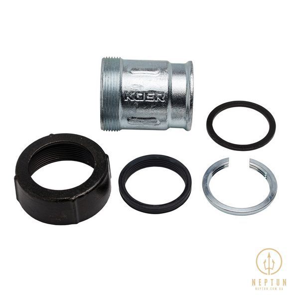 Муфта затискна з внутрішньою різьбою Koer KCI.C06F - 1/2"Fx19,7-21,8 (KR5902) KR5902 фото