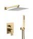 Душевая система VBI LORENO BRUSHED GOLD скрытого монтажа (VBI-050209BG) VBI-050209BG фото 1