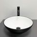 Умивальник накладний VBI AMALFI BLACK WHITE (VBI-013401) VBI-013401 фото 2