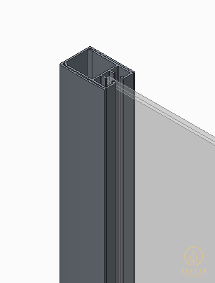 Шторки скляні на ванну Koer SR BS03-95x140-TR-01 прозоре скло 6мм, хром (KR5402) KR5402 фото
