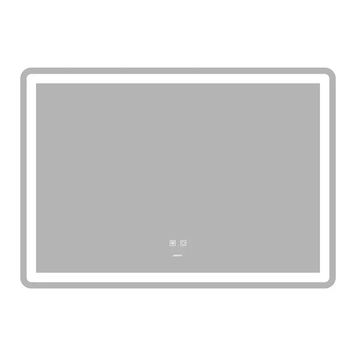Дзеркало Zerix Mirra MR05-100x70 з LED Touch, Anti-fog, димером, регулятором яскравості (ZX6060) ZX6060 фото