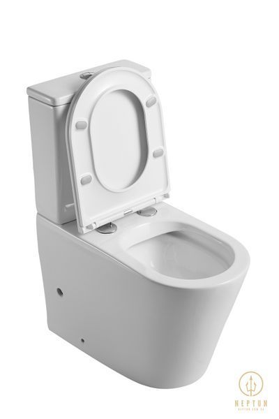 Унітаз-компакт Mixxus BEVEL-0402-R 670x390x880mm, система змиву RIMLESS (MP6474) MP6474 фото