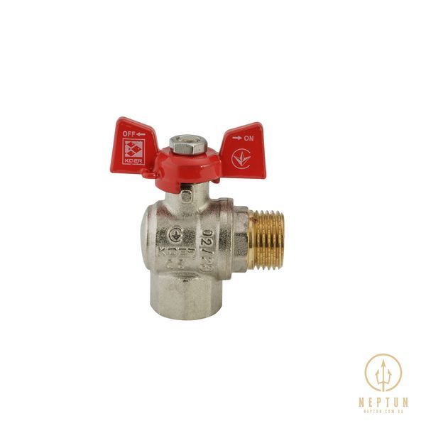 Кран шаровый Koer 1/2" ГШБ угловой (KR.208) (KR2805) KR2805 фото