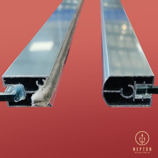 Шторки скляні на ванну Koer SR BS03-95x140-TR-01 прозоре скло 6мм, хром (KR5402) KR5402 фото