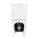 Унітаз-компакт Mixxus BEVEL-0402-R 670x390x880mm, система змиву RIMLESS (MP6474) MP6474 фото 7