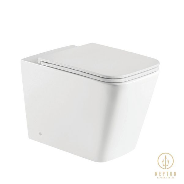 Унитаз напольный безбачковой Mixxus Premium QUADRO-0701-R 600х355х410mm, система смыва RIMLESS (MP6590) MP6590 фото