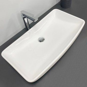 Умывальник (раковина) VBI SILVI 70 WHITE накладной VBI-015101 фото