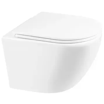Унітаз підвісний Mixxus Premium Ellipse-0301-R 495x365x365mm, система змиву Rimless (MP6460) MP6460 фото