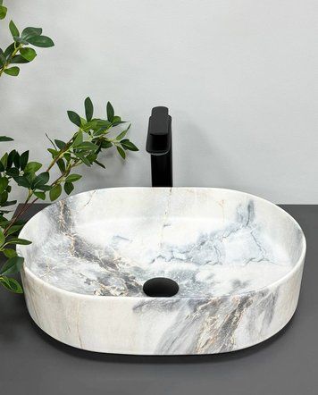 Умывальник (раковина) VBI VERONA 50 GRANIT MATT накладной VBI-011304 фото