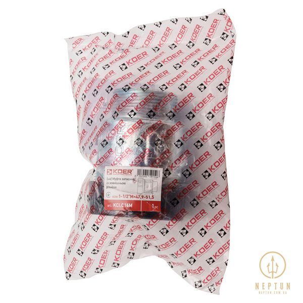 Муфта затискна із зовнішньою різьбою Koer KCI.C16M - 1 1/2"Мx47,9-51,5 (KR5915) KR5915 фото