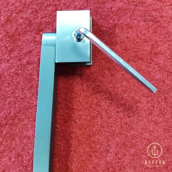 Шторки стеклянные на ванну Koer SR BS04-95x140-TR-07 прозрачное стекло 6мм, графит (KR5404) KR5404 фото