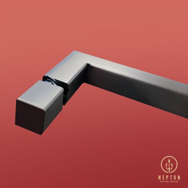Шторки стеклянные на ванну Koer SR BS04-95x140-TR-07 прозрачное стекло 6мм, графит (KR5404) KR5404 фото